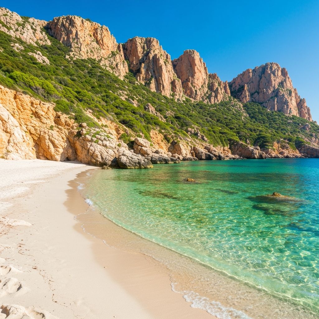 Sardinia beach